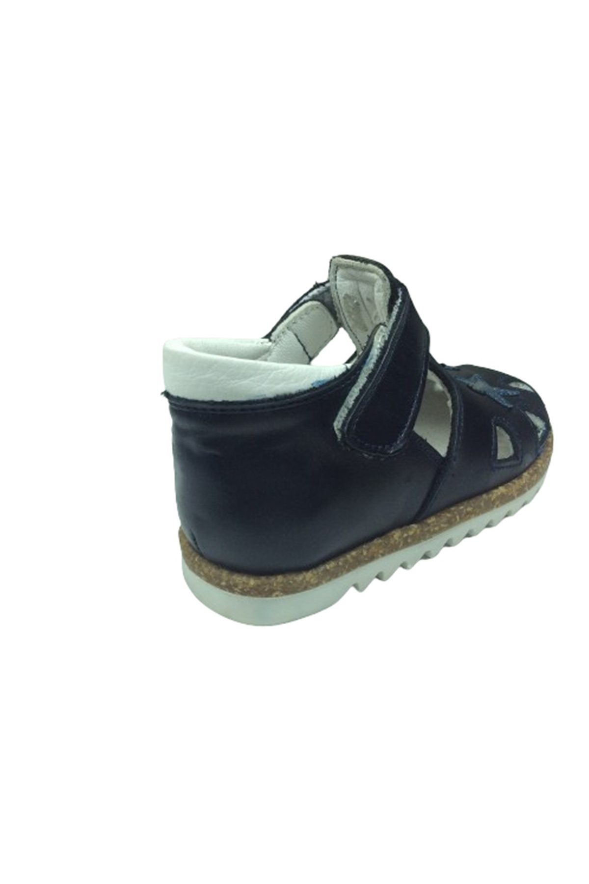 Ortopedikal 1001 Bebe Erkek Çocuk Sandalet Lacivert Bilekten Cırtlı