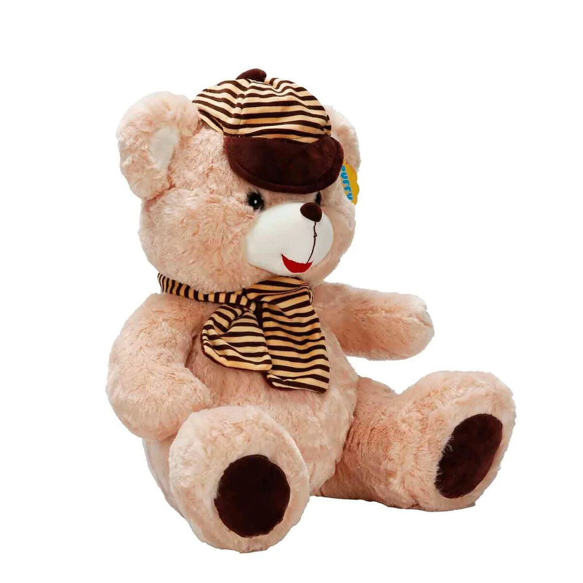 1001521 SUN-SABC-JNH-PFF-SK PELUŞ AYI OTURAN ŞAPKALI ATKILI 50CM 2R 1001521 SUN-SABC-JNH-PFF-SK PELUŞ AYI OTURAN ŞAPKALI ATKILI 50CM 2R