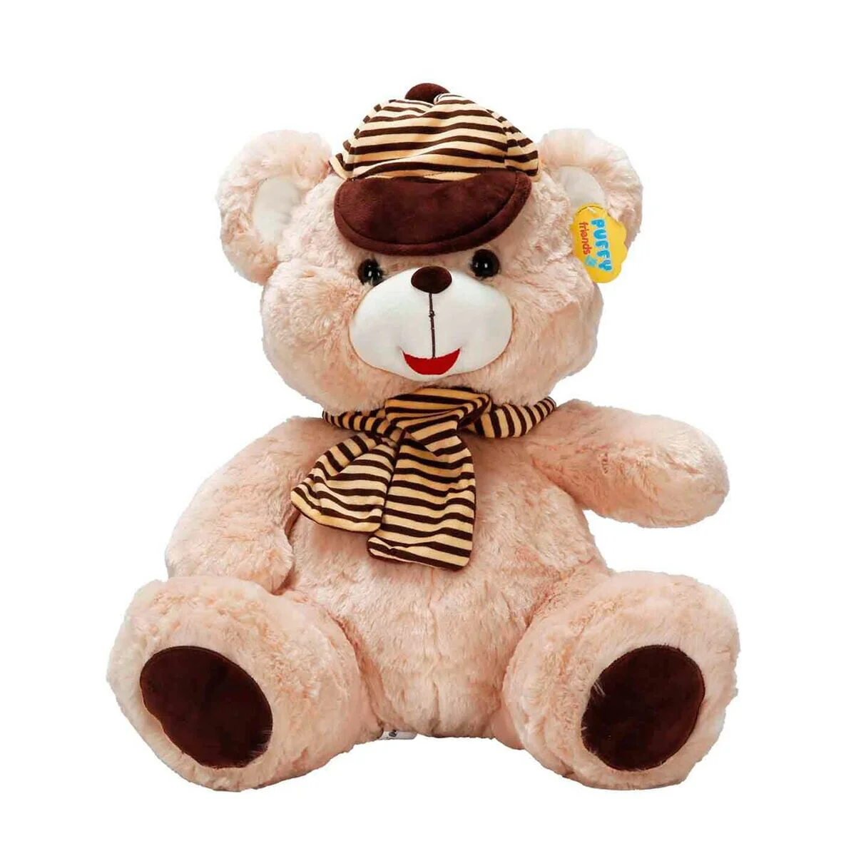 1001521 SUN-SABC-JNH-PFF-SK PELUŞ AYI OTURAN ŞAPKALI ATKILI 50CM 2R 1001521 SUN-SABC-JNH-PFF-SK PELUŞ AYI OTURAN ŞAPKALI ATKILI 50CM 2R