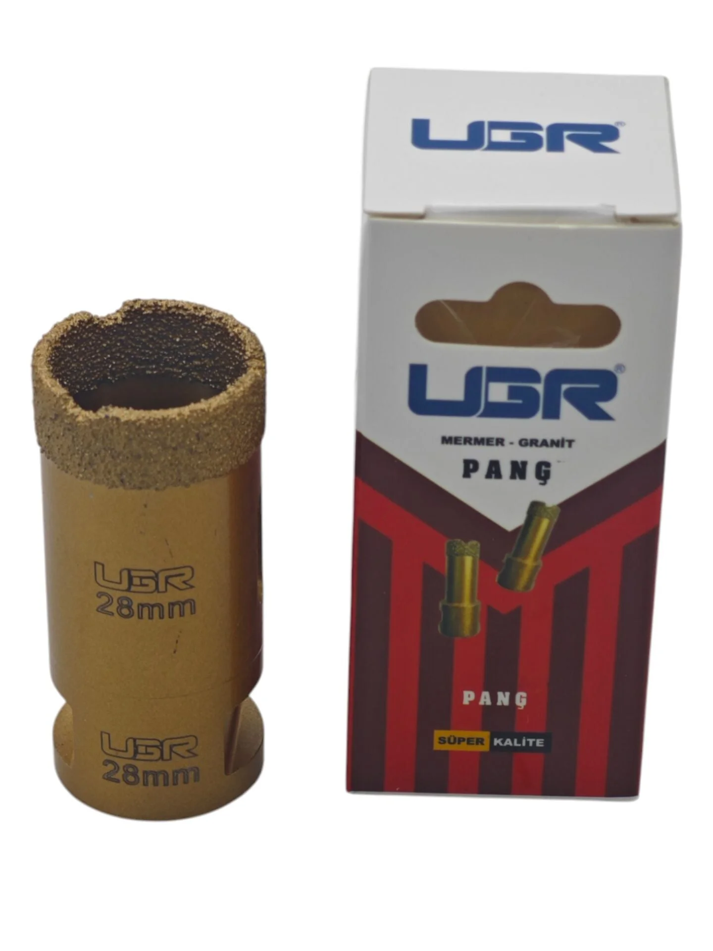 10028   UGR M14 Uçlu Mermer-Granit Panç 28mm