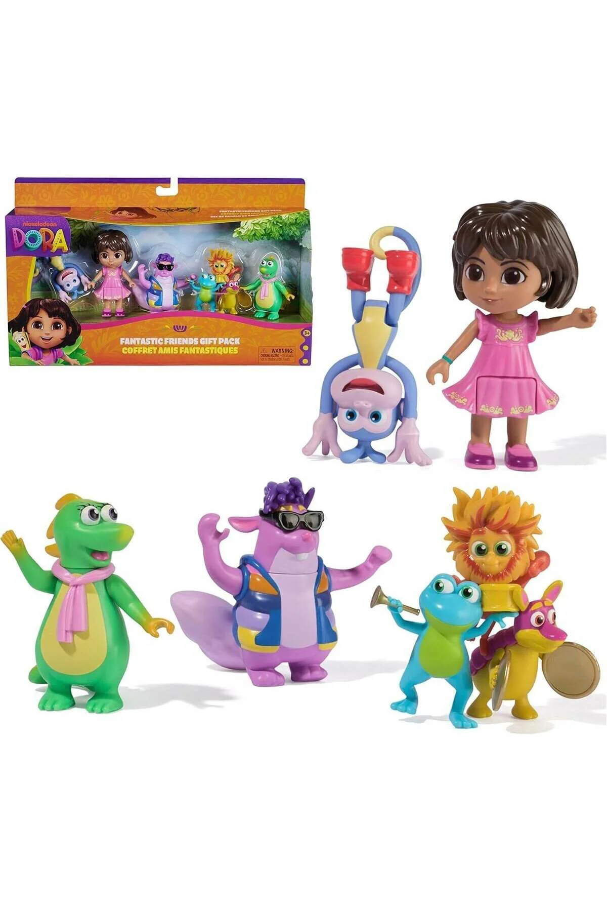 1007773 SUN-SPM-FİGÜR SET DORA VE HARİKA ARKADAŞLARI (DORA)