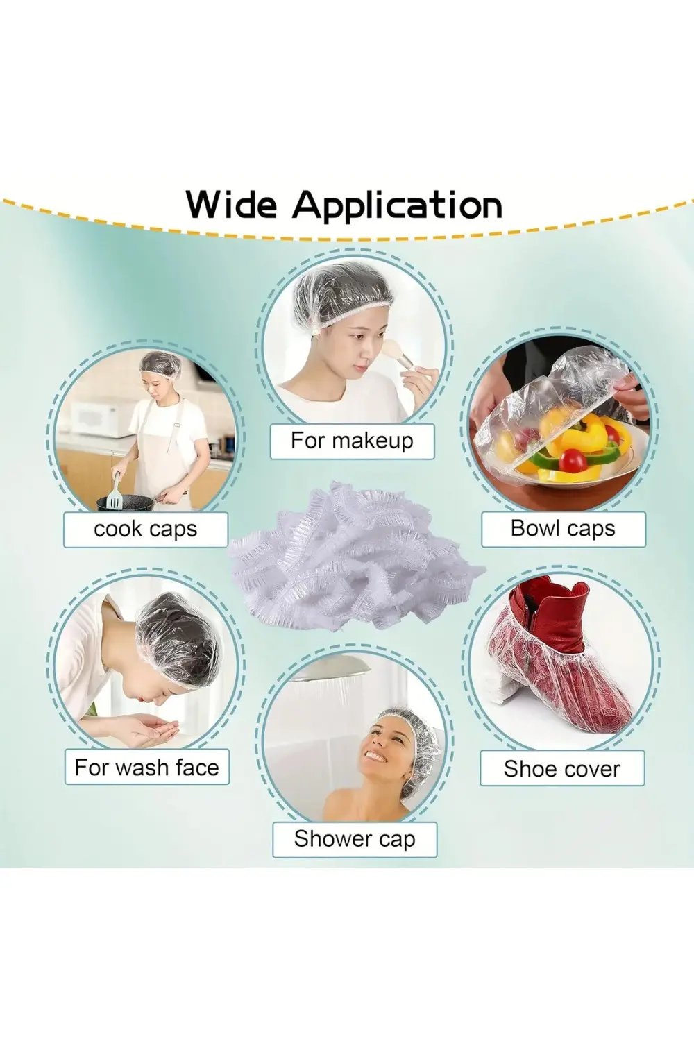 100’lü Pratik Tazeliği Koruyan Tencere ve Tabak Bonesi – Çok Amaç