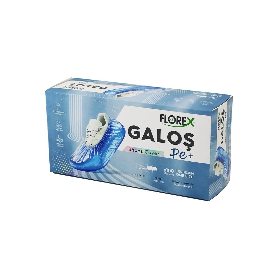 100pcs Tek Kullanımlık Galoş Kutulu Paket Bx40 Fiyatı, Yorumları ve Özellikleri