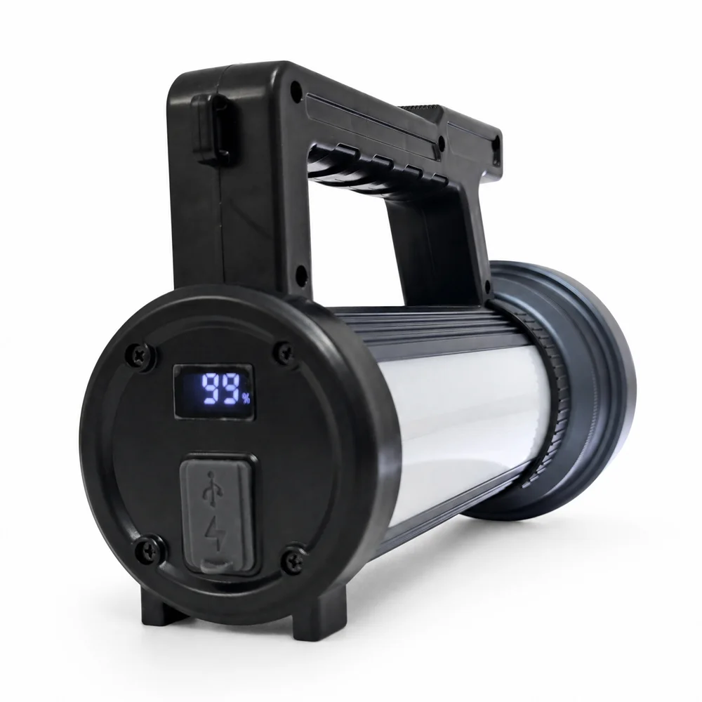 100W Işık Gücü 7.800 Lümen Şarjlı Güvenlik Feneri WT-399 100W Işık Gücü 7.800 Lümen Şarjlı Güvenlik Feneri WT-399
