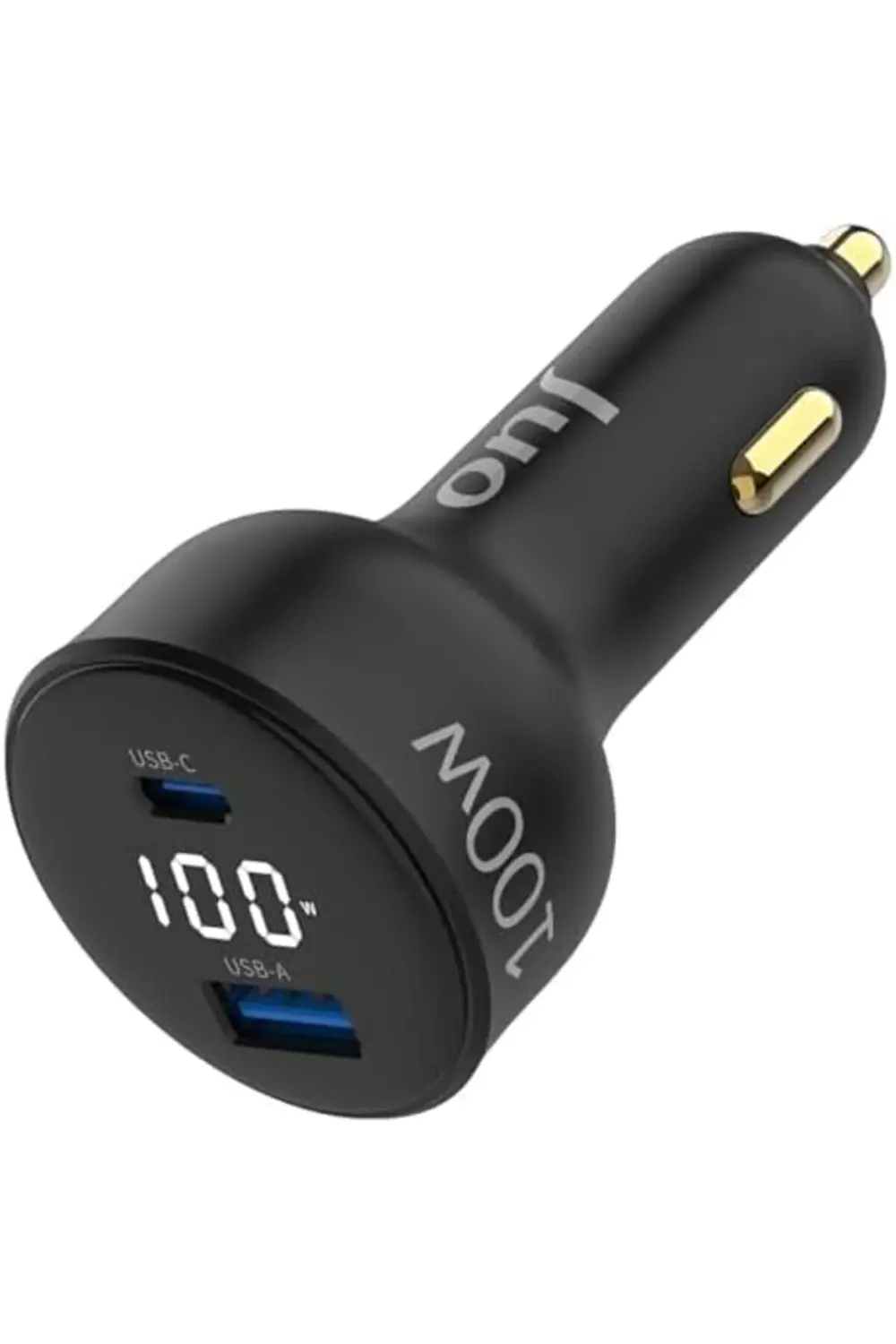 100W Led Ekranlı Type-C + USB-A Araç Şarj Aleti iPhone & Android