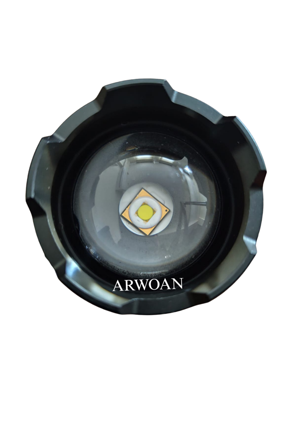 100W LED Şarjlı El Feneri | 2200 Metre Menzil – 7200 mAh Lityum P