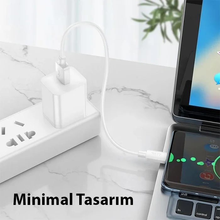 100W USB-A – USB-C Hızlı Şarj & Data Kablosu – 30 dk %50 Dolum