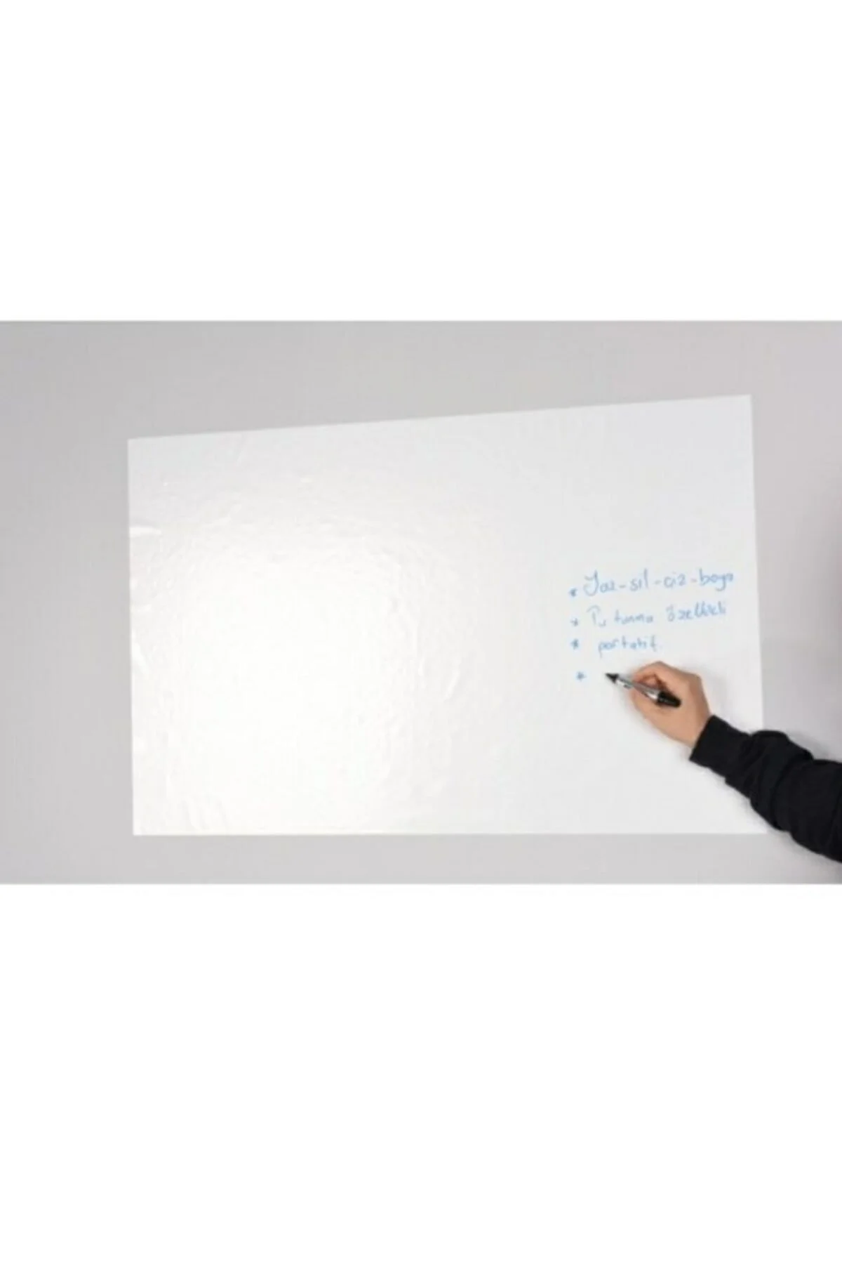 100x60cm Sade Beyaz Kağıt Tahta