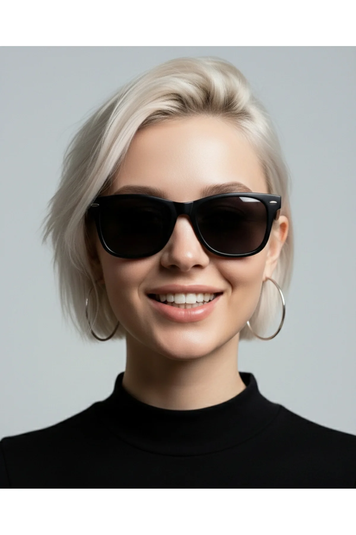 101 C3 Wayfarer Kadın Güneş Gözlüğü Black