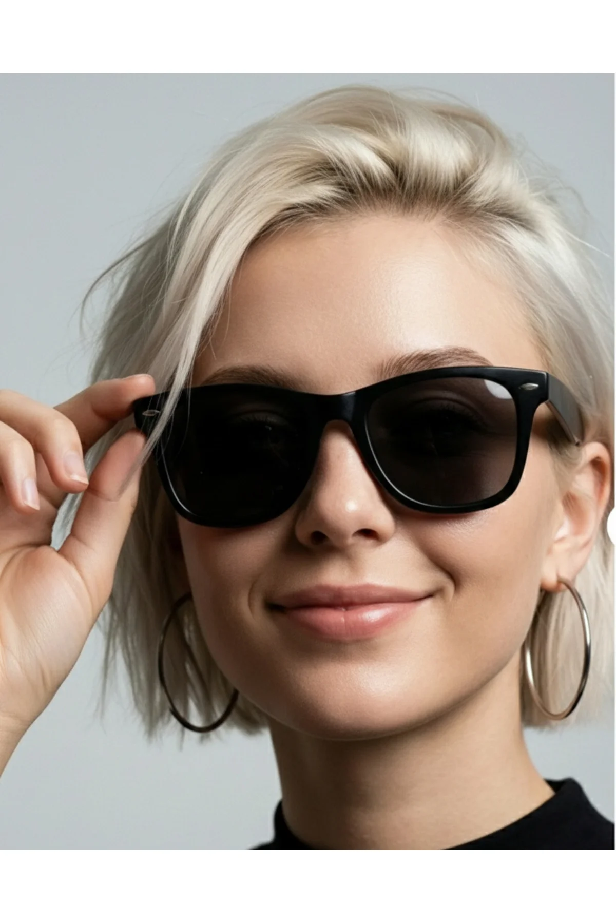 101 C3 Wayfarer Kadın Güneş Gözlüğü Black