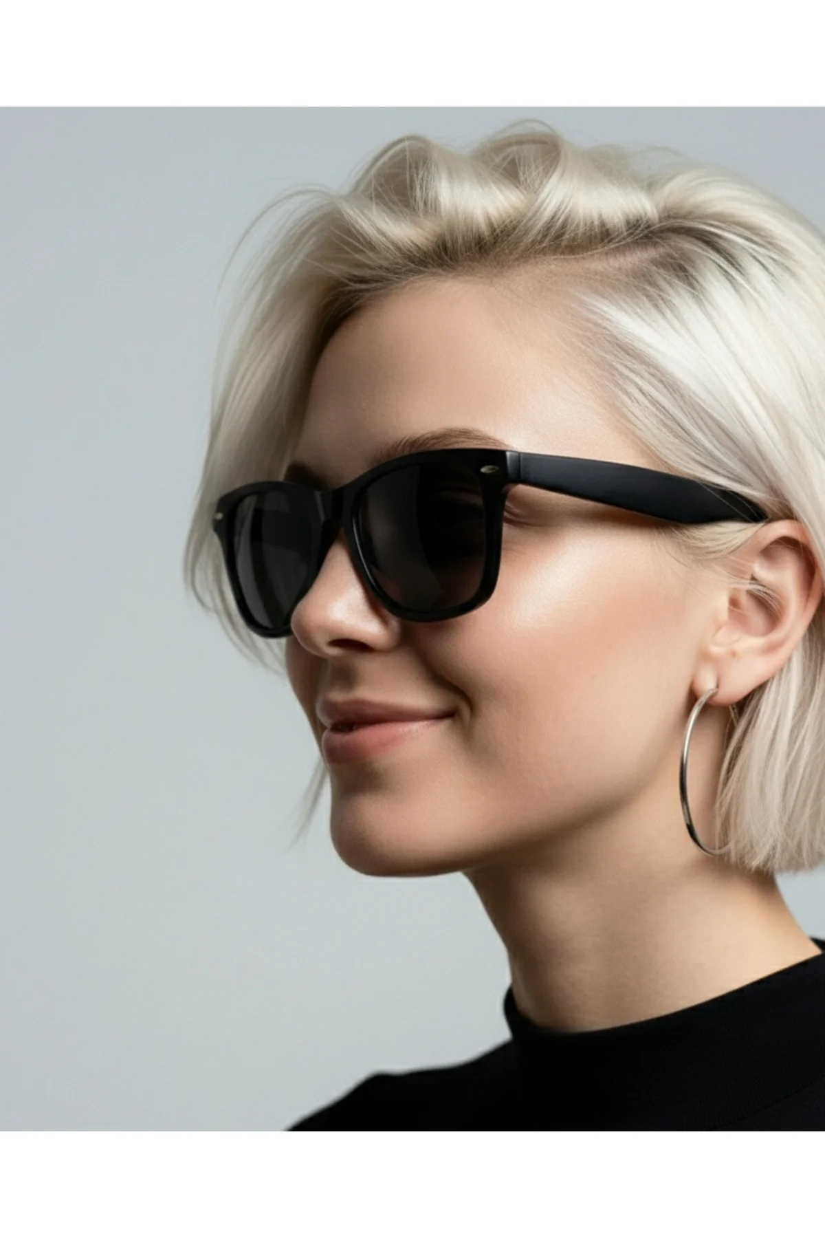 101 C3 Wayfarer Kadın Güneş Gözlüğü Black
