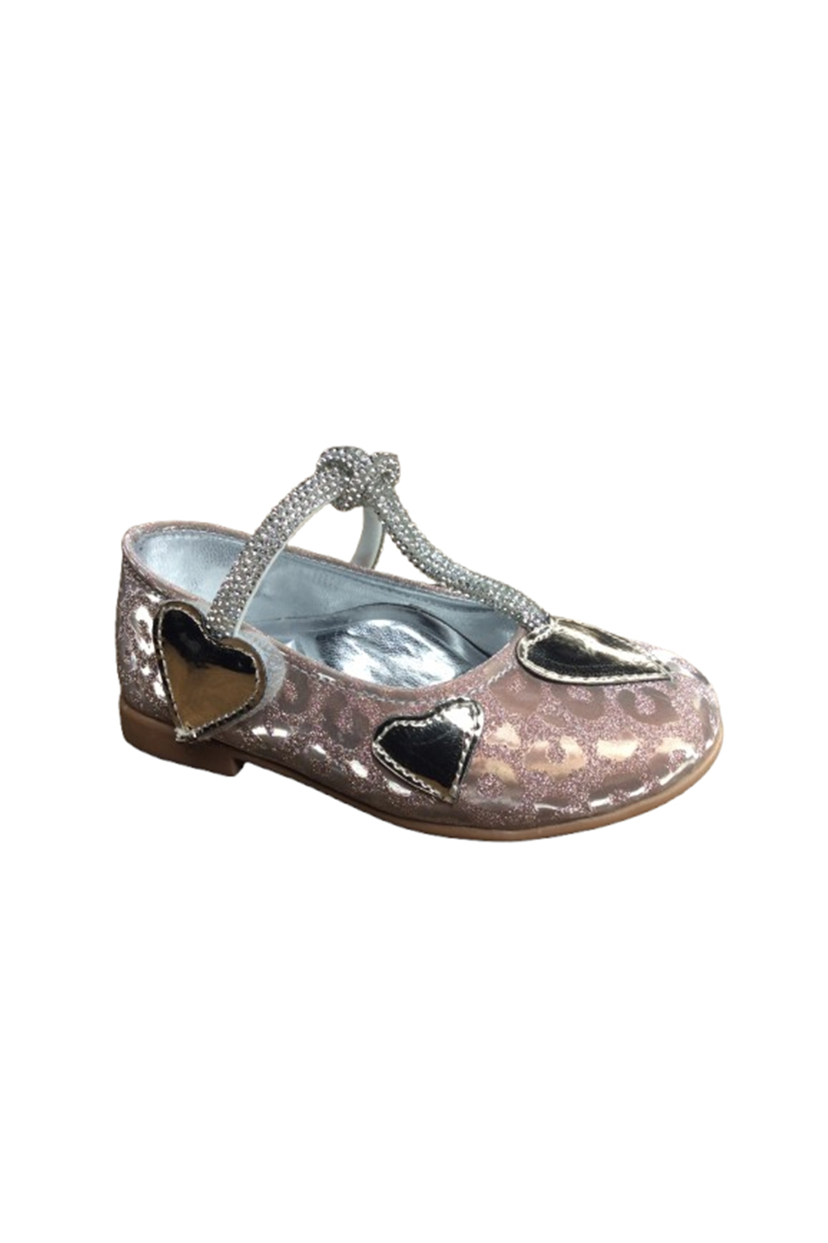 Ortopedikal 1010 Ort Emt Bebe Pudra Parlak Babet Taşlı Kız Çocuk Abiye Ayakka