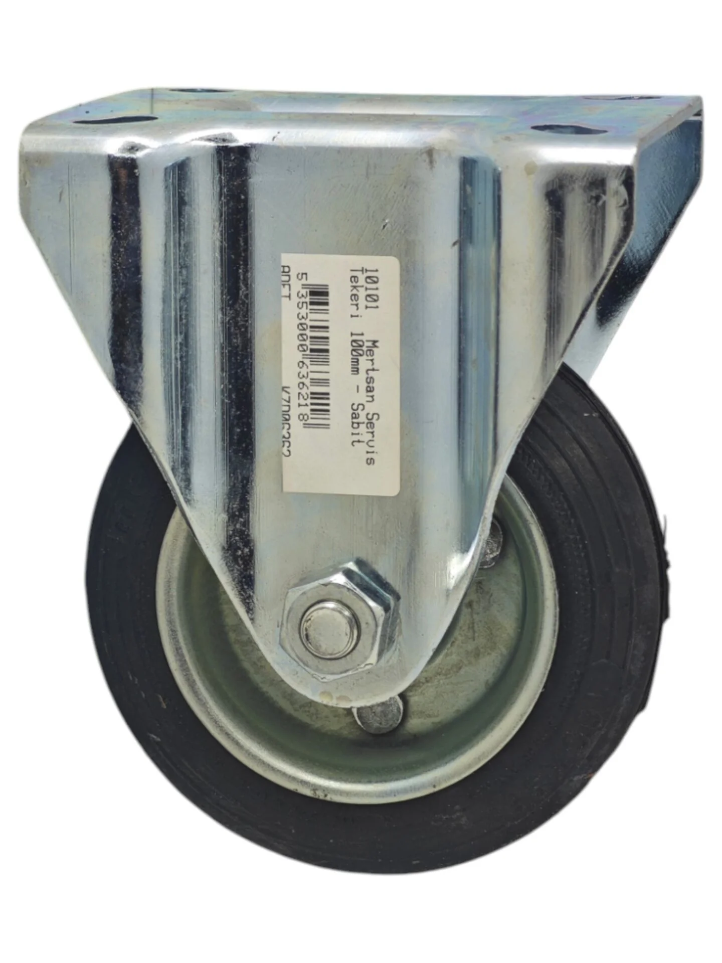 10101   Mertsan Servis Tekeri 100mm - Sabit