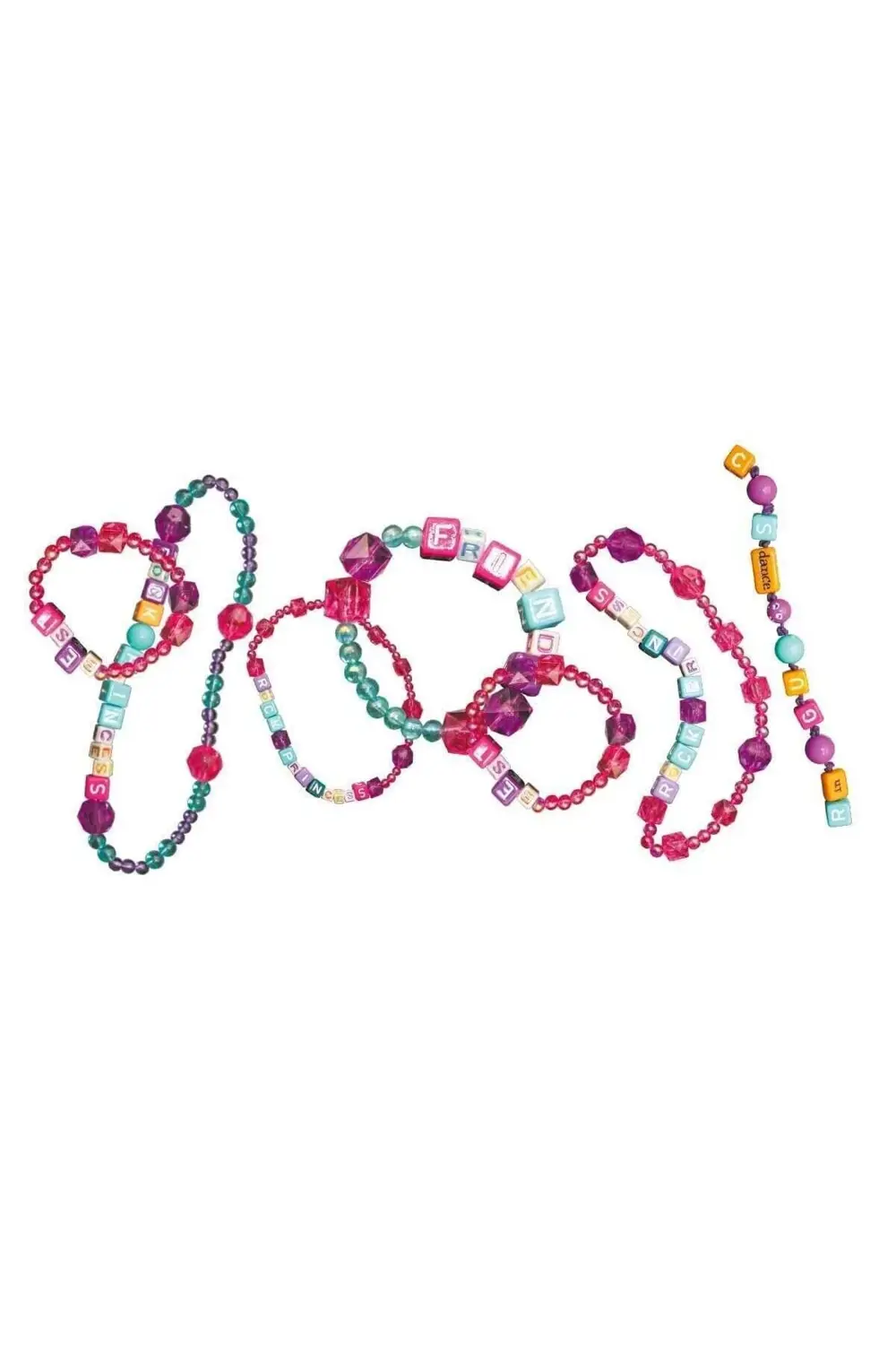 1011036 Harfli Boncuk Hobi Seti 2ın1 -sunman