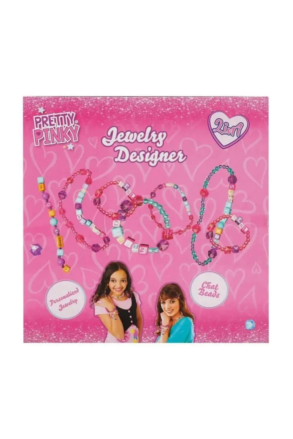 1011036 Harfli Boncuk Hobi Seti 2IN1 -Sunman