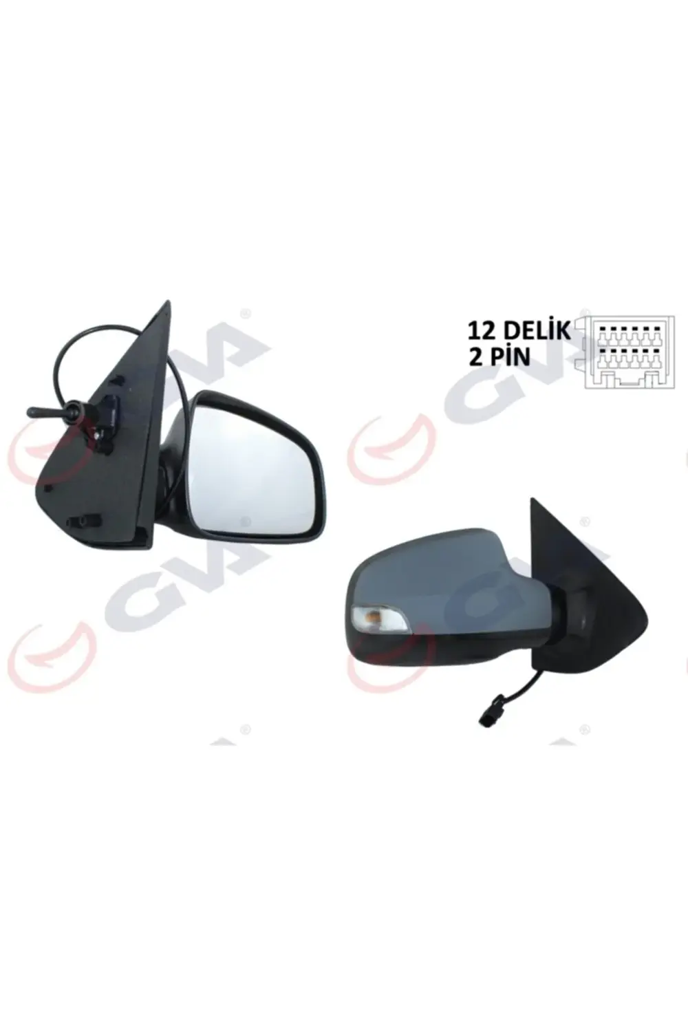 -1014250 Dış Dikiz Aynası Mekanik Sağ Renault Clıo Sym...