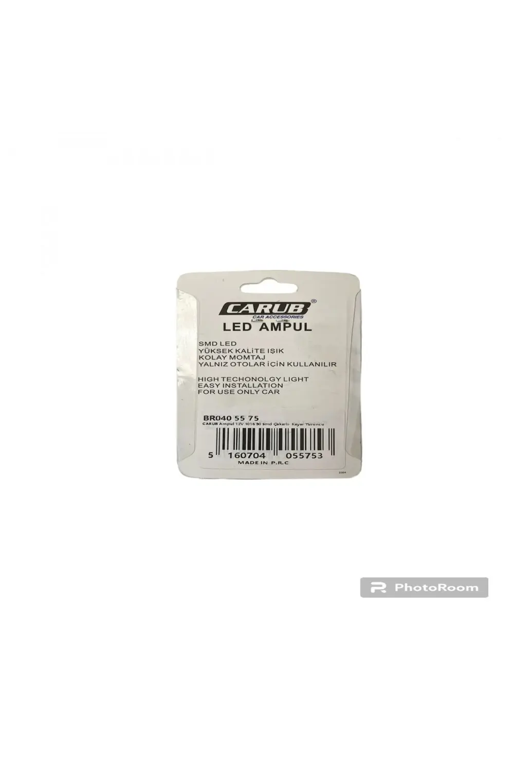 1016 Turuncu Çift Duy Çakar ve Kayar Led Ampül Turuncu 2adet