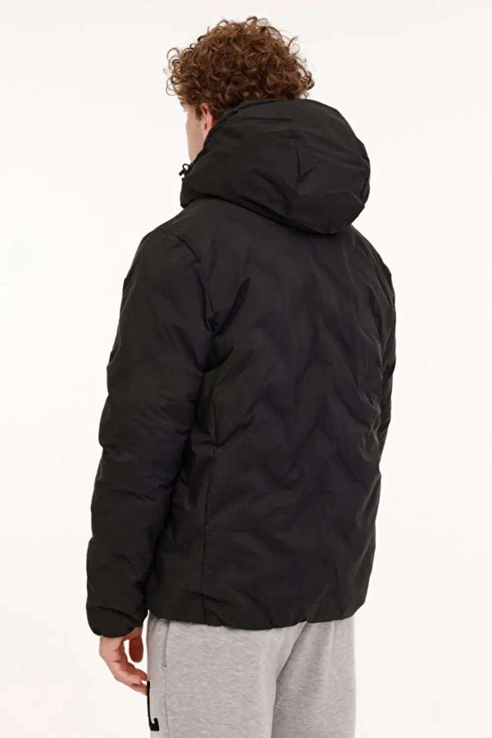 101813395 ML HENRY COAT 2SN17 4PR Siyah Erkek Kısa Kaban