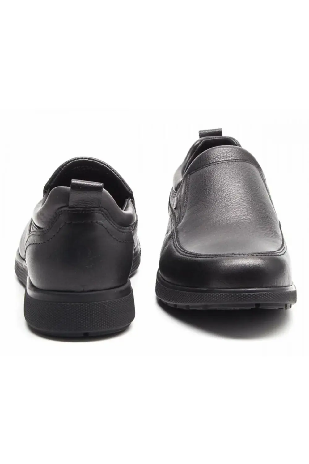 10205 Siyah Hakiki Deri Erkek Confort Ayakkabı