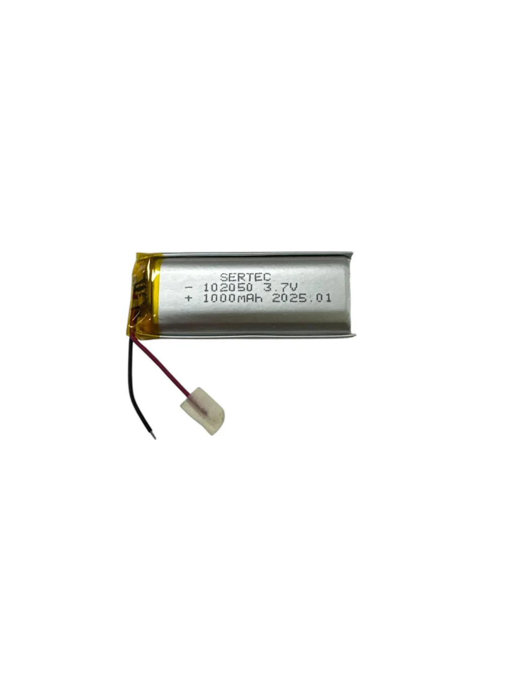 102050 3.7V 1000mAh Li-Polymer Pil (Devreli/1.5A) 102050 3.7V 1000mAh Li-Polymer Pil (Devreli/1.5A)