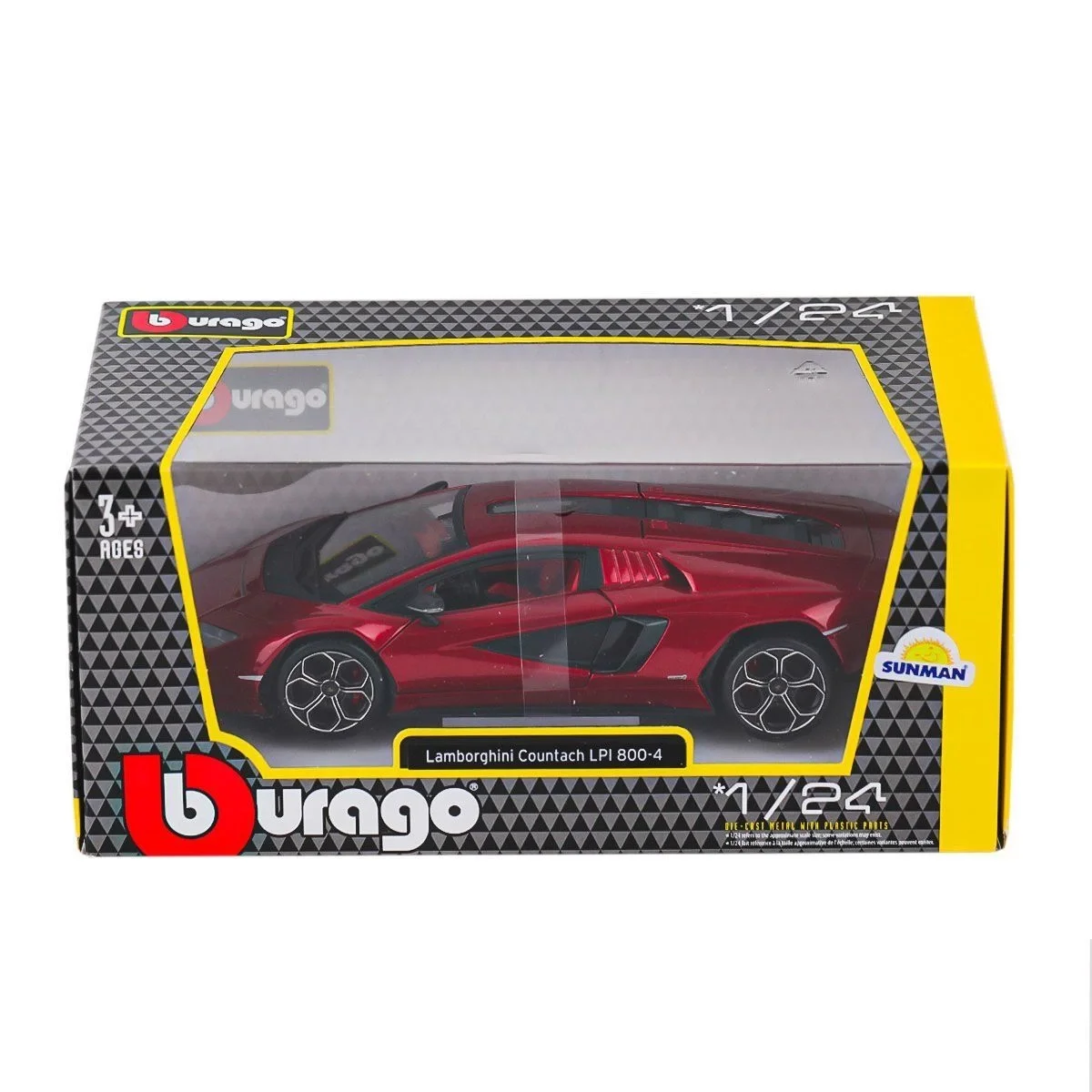1021102 Burago Lamborghini Countach LPI 800-4 1:24 -