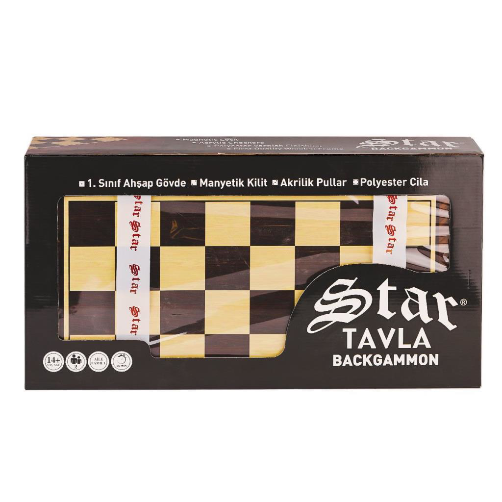1021798 Star Antik Ceviz Tavla Takımı -Star Oyun Aletleri 1021798 Star Antik Ceviz Tavla Takımı -Star Oyun Aletleri