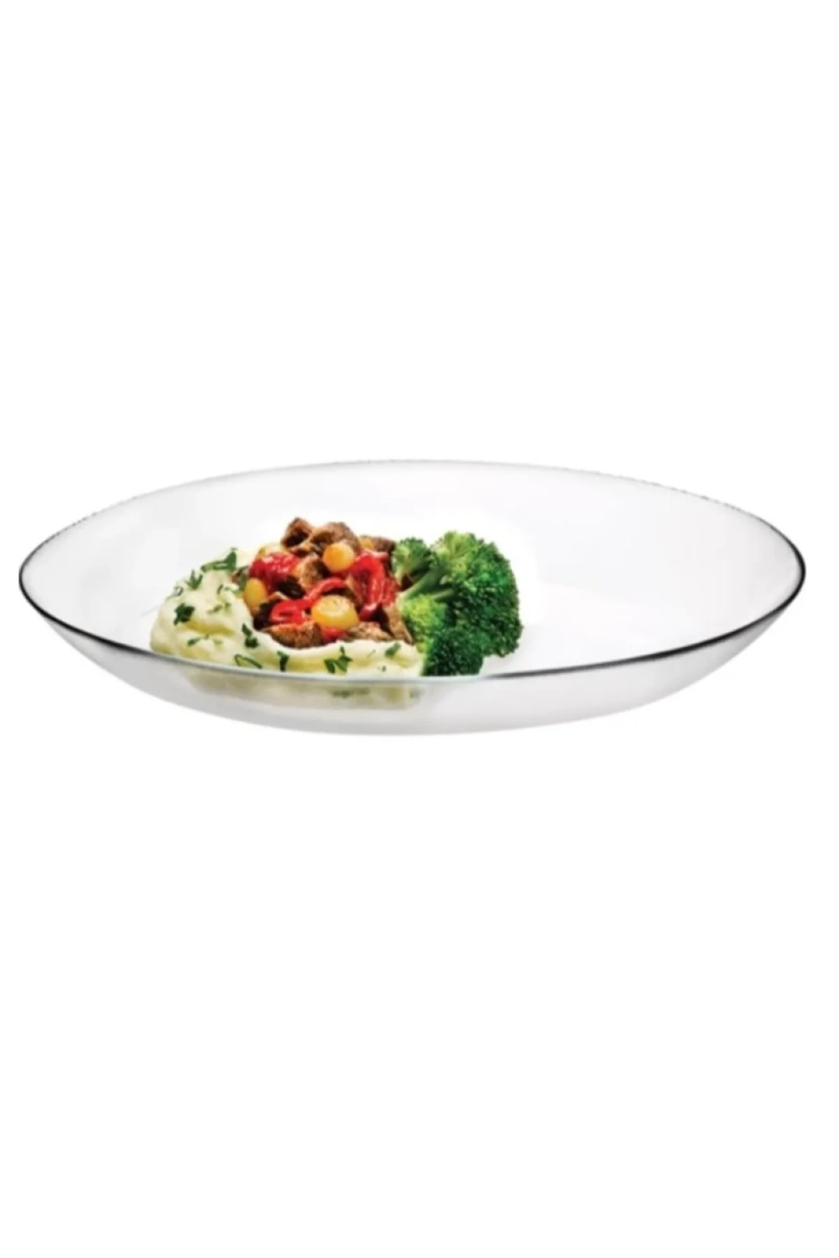 10336 İnvitation Oval Servis Tabağı 33X25cm