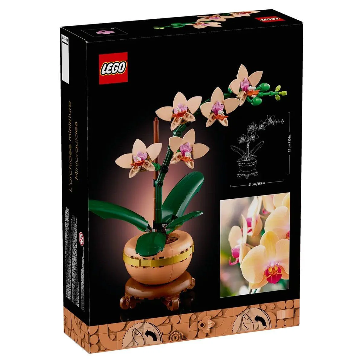10343 Lego Botanicals Mini Orkide 274 parça +18 yaş Fiyatı, Yorumları ve Özellikleri