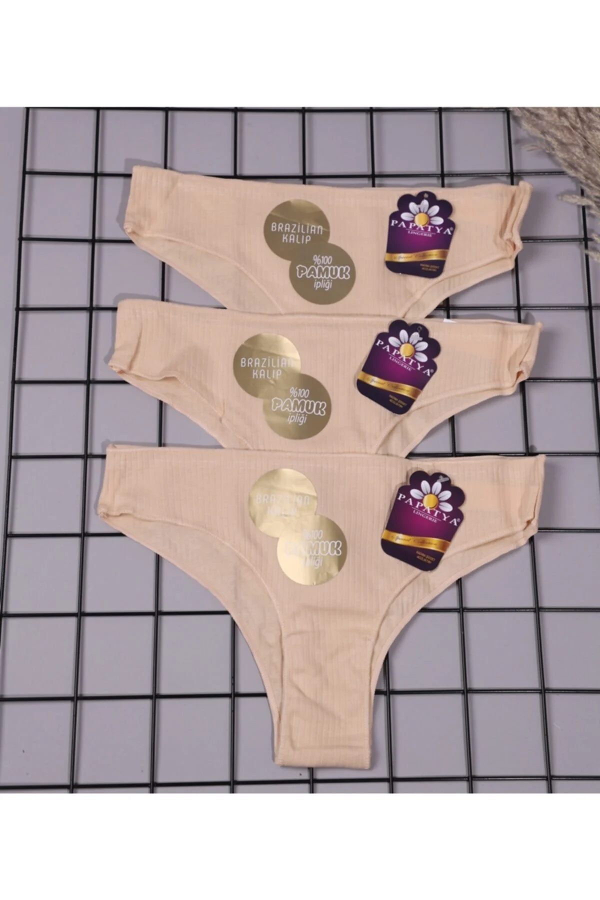 1035 Brazilyan Kalıp Slip 3lü