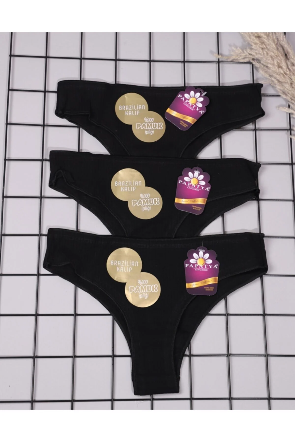 1035 Brazilyan Kalıp Slip 3lü