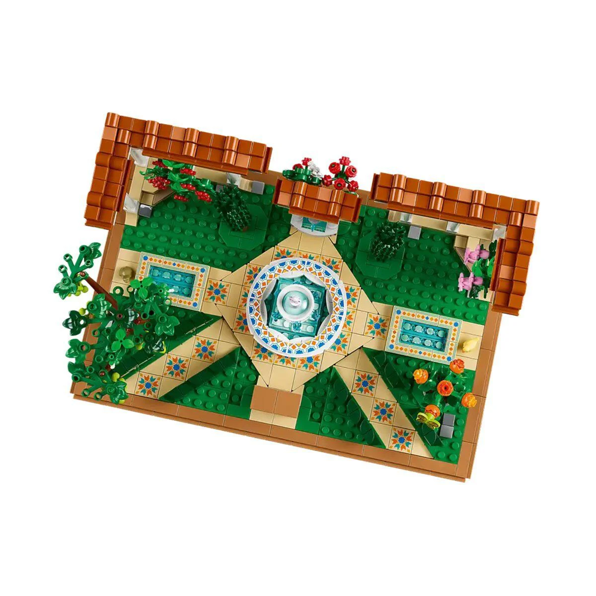10359 Lego icons Çeşmeli Bahçe - Fountain Garden 1302 parça +18 yaş Fiyatı, Yorumları ve Özellikleri