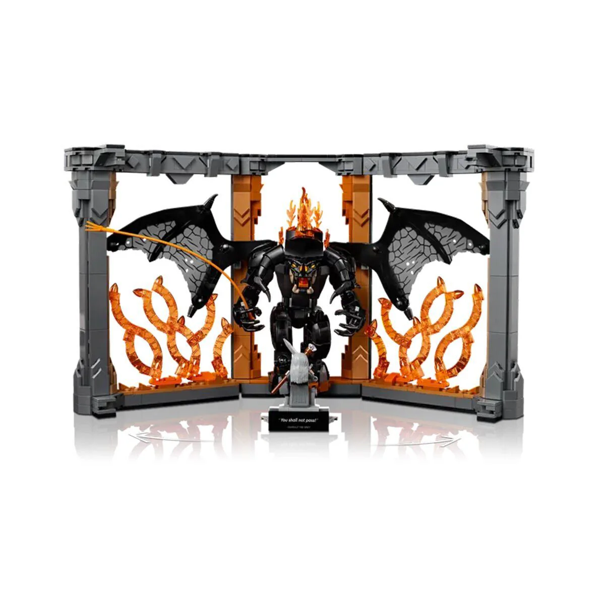 10367 Lego icons - Yüzüklerin Esi: Balrog™ lık Dekoru 1201 parça +18 yaş Fiyatı, Yorumları ve Özellikleri