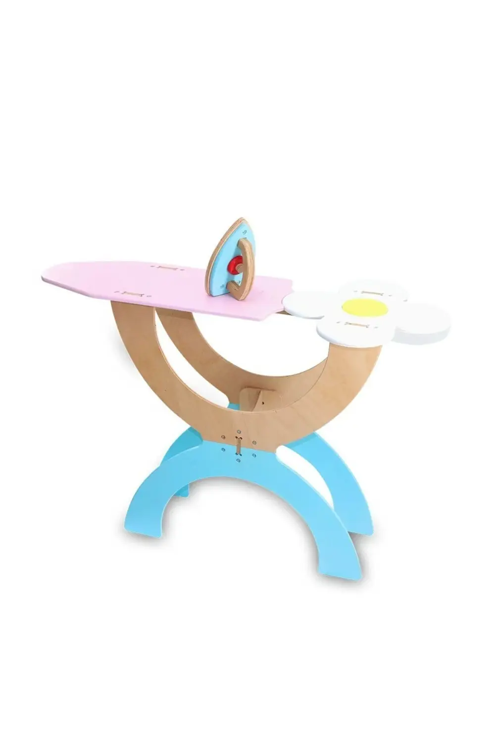 1038 Ahşap Ütü Masası Seti -Lulubere Oyuncak