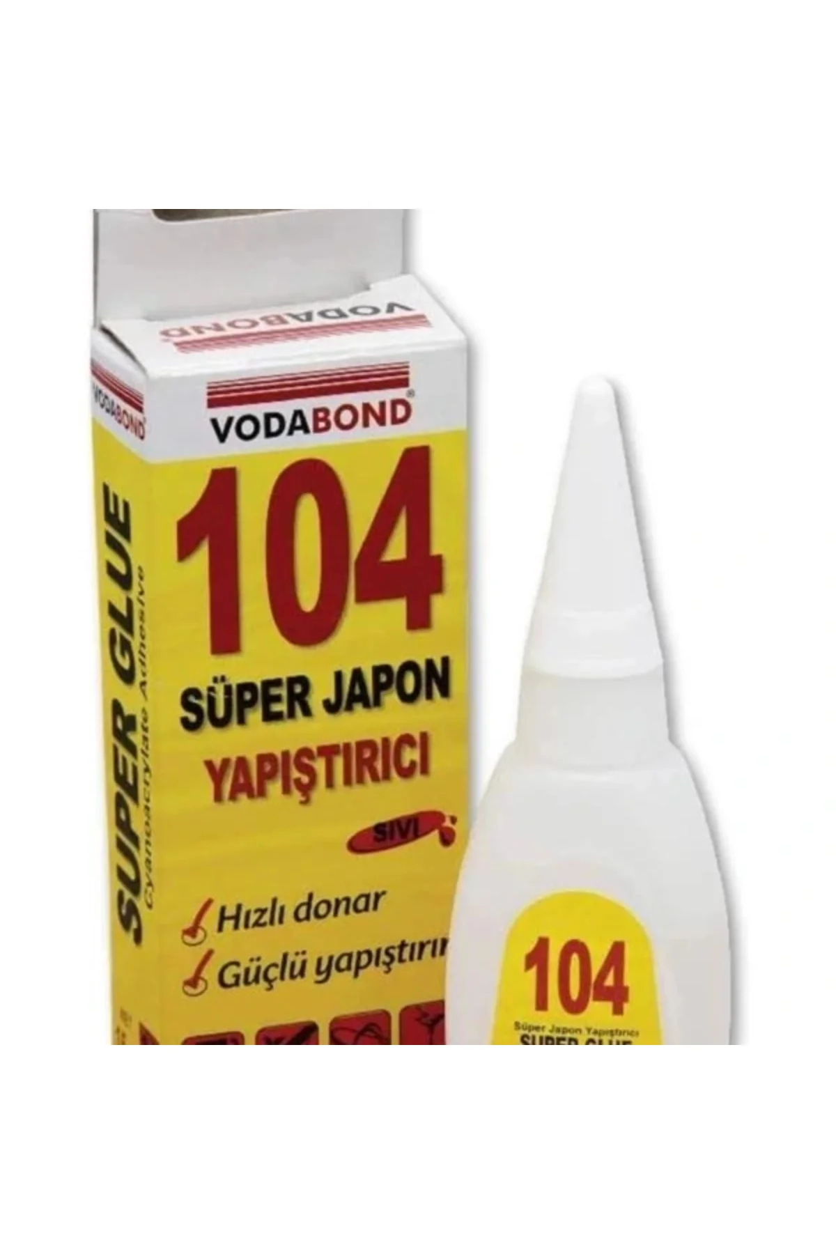 104 Japon Yapıştırıcı, Şeffaf