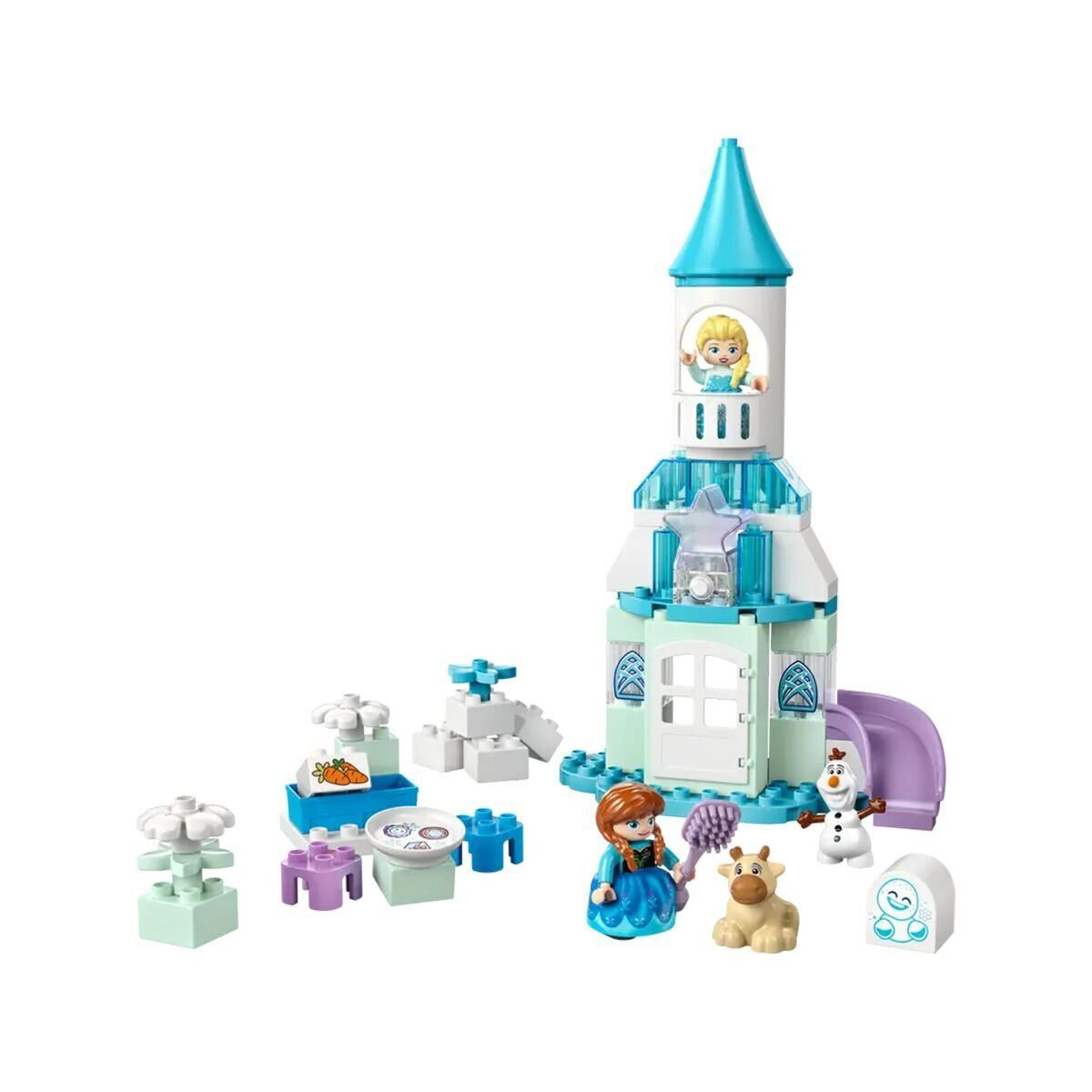 10455 Lego Duplo Anna ve Elsa'nın Karlar Ülkesi Şato Partisi 54 p