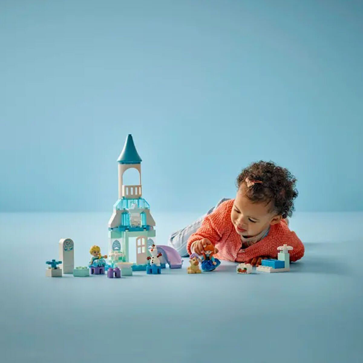 10455 Lego Duplo Anna ve Elsa'nın Karlar Ülkesi Şato Partisi 54 p