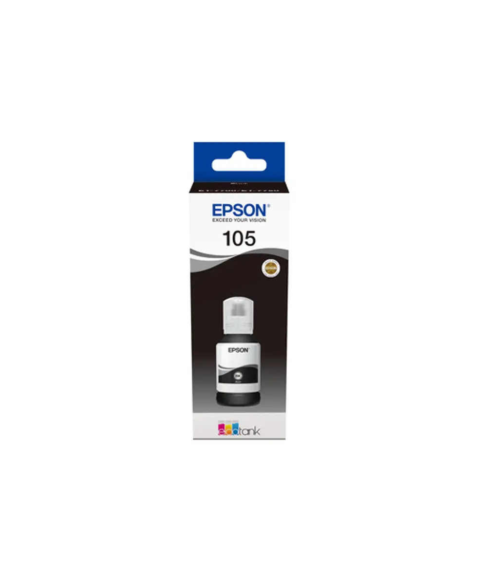 105 ECOTANK PİGMENT SİYAH MÜREKKEP ŞİŞE
