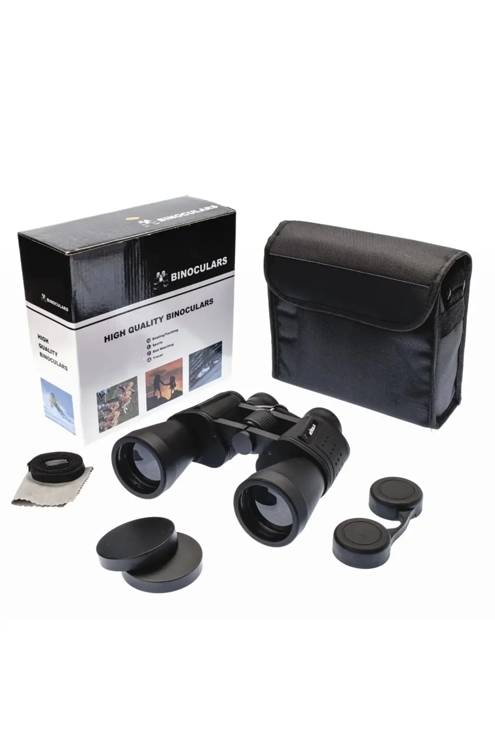 10×50 – Geniş Ön Mercekli Profesyonel El Dürbünü – 1000m/56m – Si