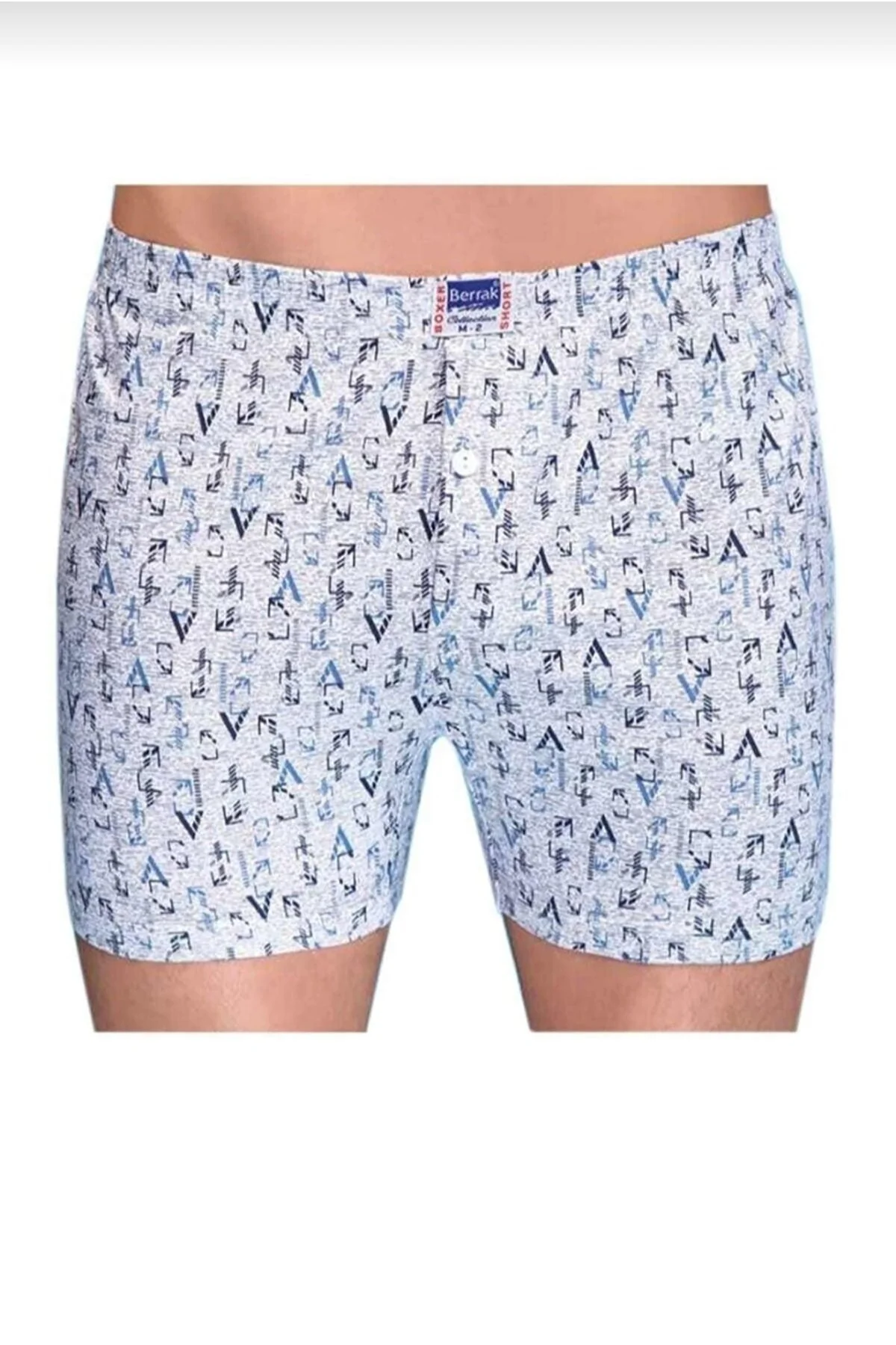1053 Erkek Boxer Pamuklu 11 Li Paket
