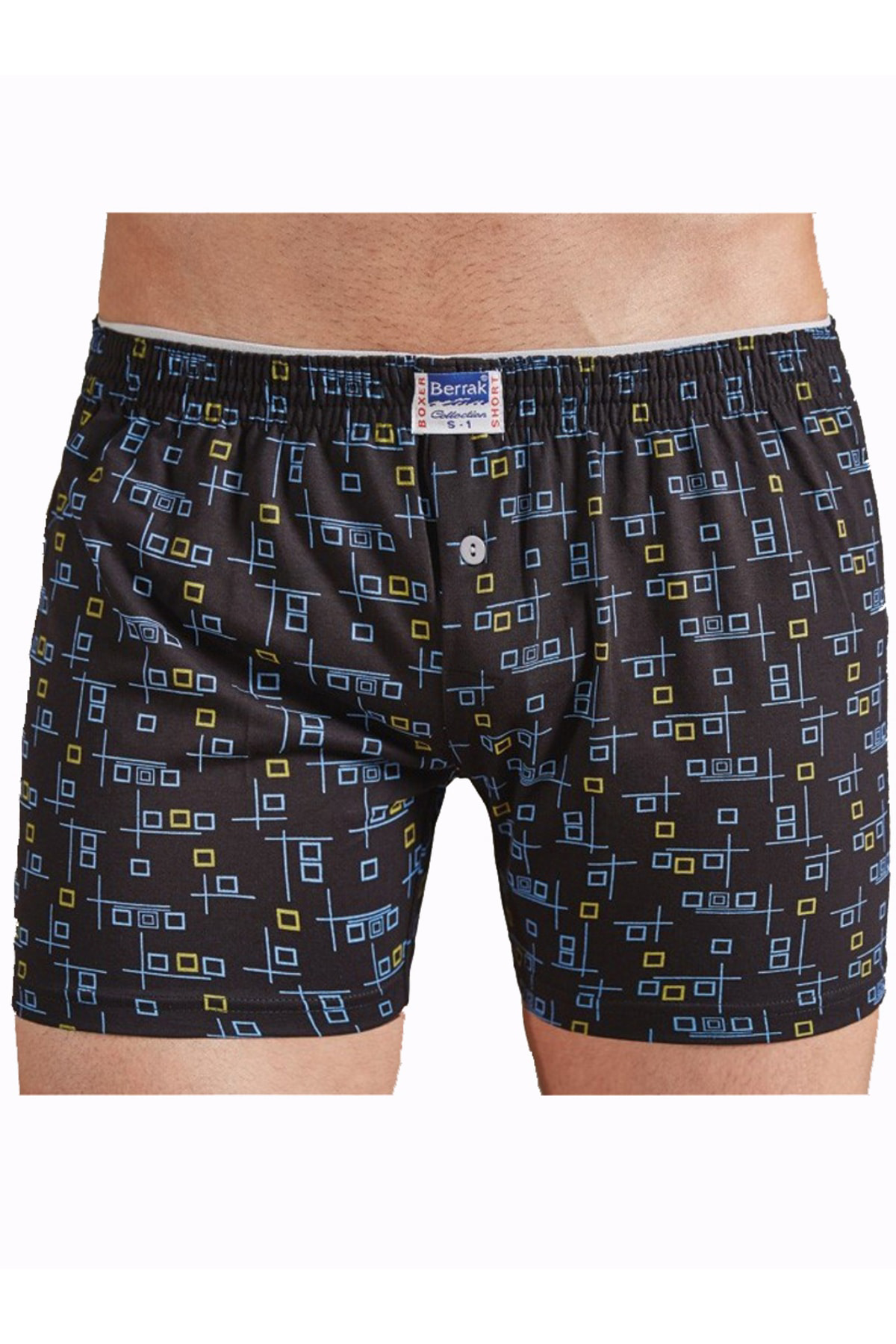 1054 Erkek Penye Boxer