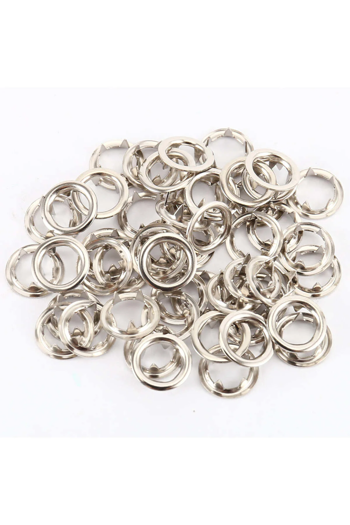 10.5mm 200 Set Paslanmaz Metal Çıtçıt ve El Presi Takma Çakım Kom