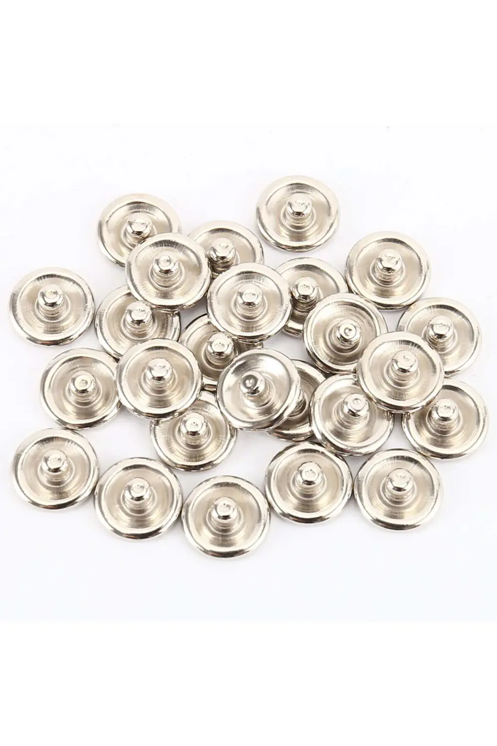 Tuhafiyecimiz 10.5Mm 200 Set Paslanmaz Metal Çıtçıt Ve El Presi Takma Çakım Kom