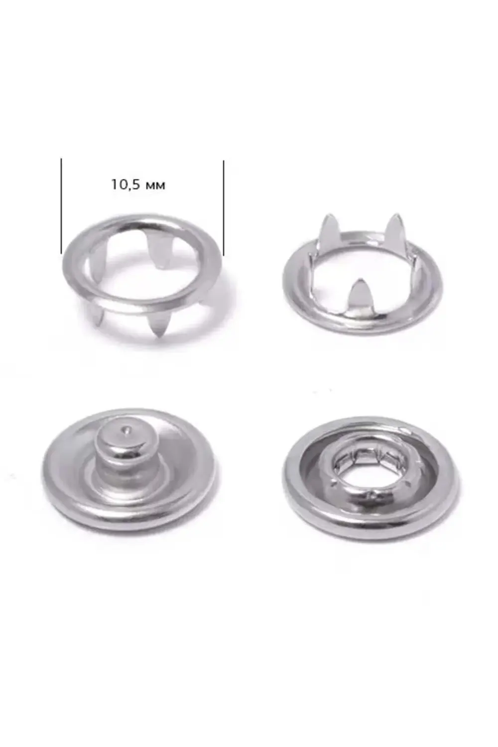 Tuhafiyecimiz 10.5Mm 200 Set Paslanmaz Metal Çıtçıt Ve El Presi Takma Çakım Kom Tuhafiyecimiz 10.5Mm 200 Set Paslanmaz Metal Çıtçıt Ve El Presi Takma Çakım Kom