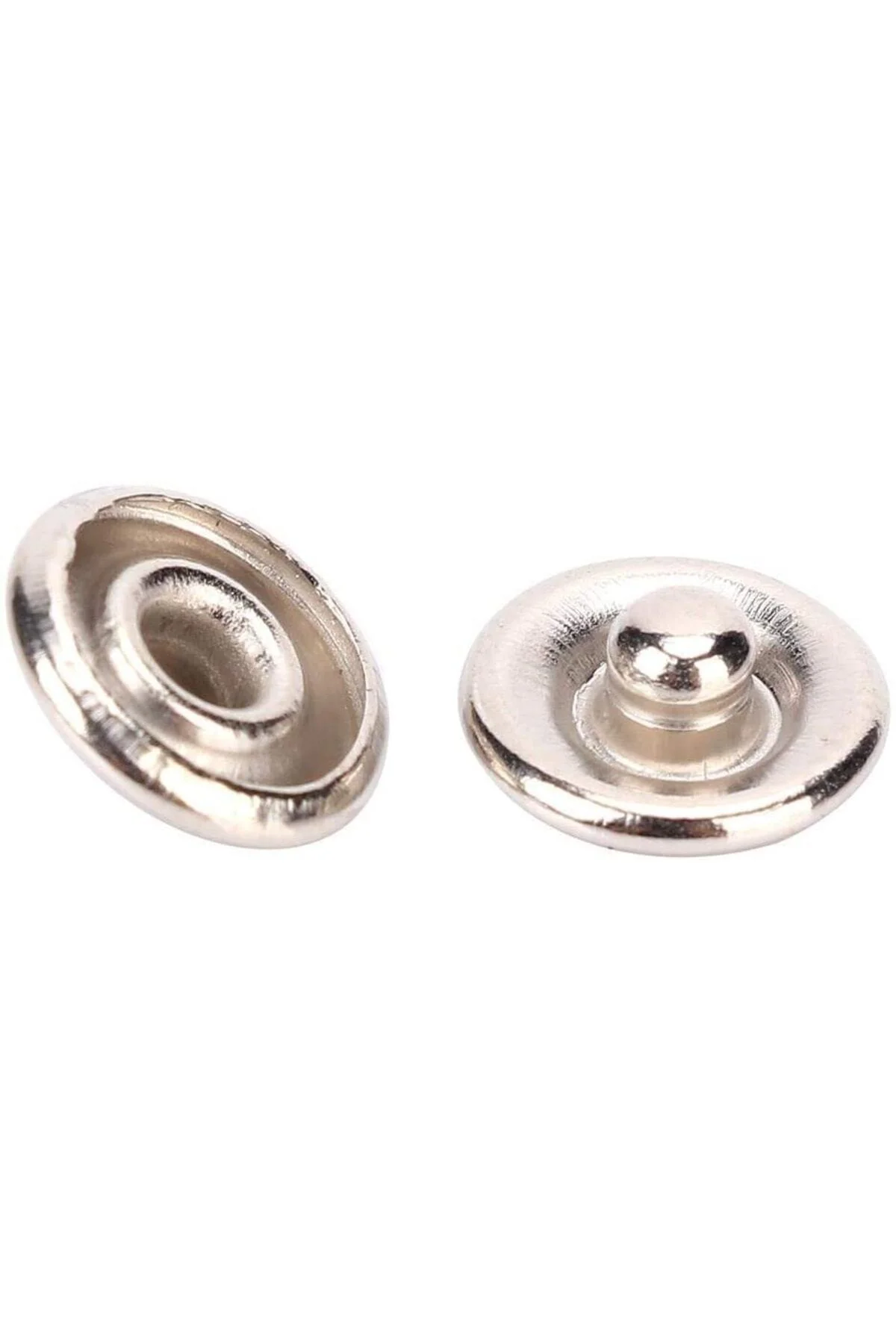 10.5mm Nikel(gümüş) Bebe Çıtçıt 1000 Adet