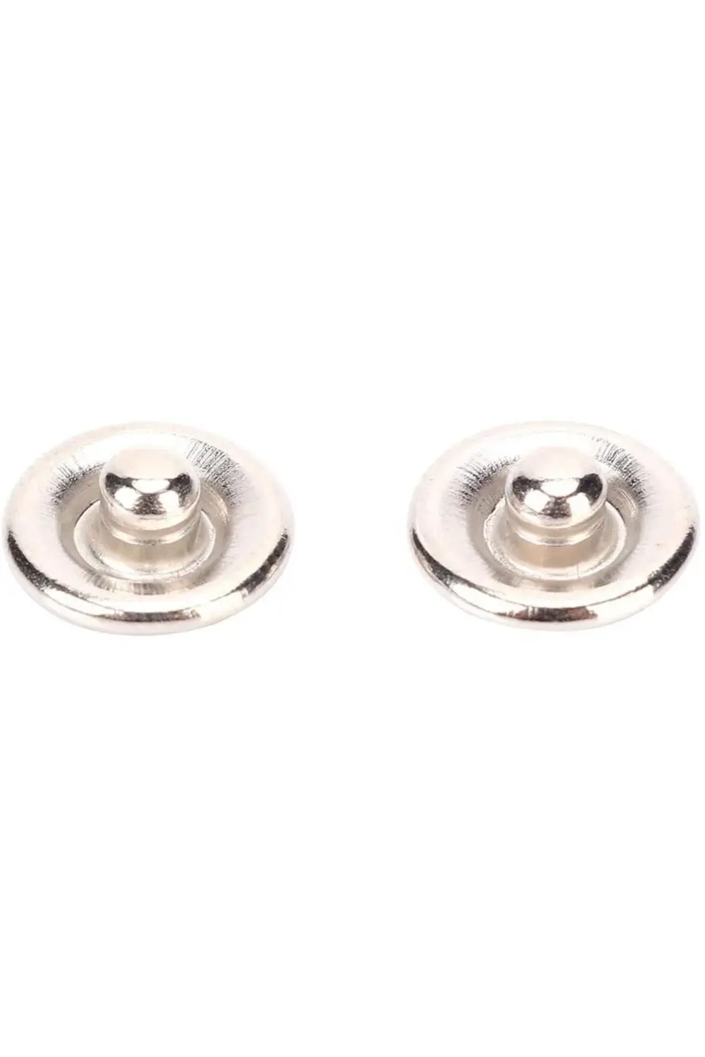 10.5mm Nikel(gümüş) Bebe Çıtçıt 100 Adet