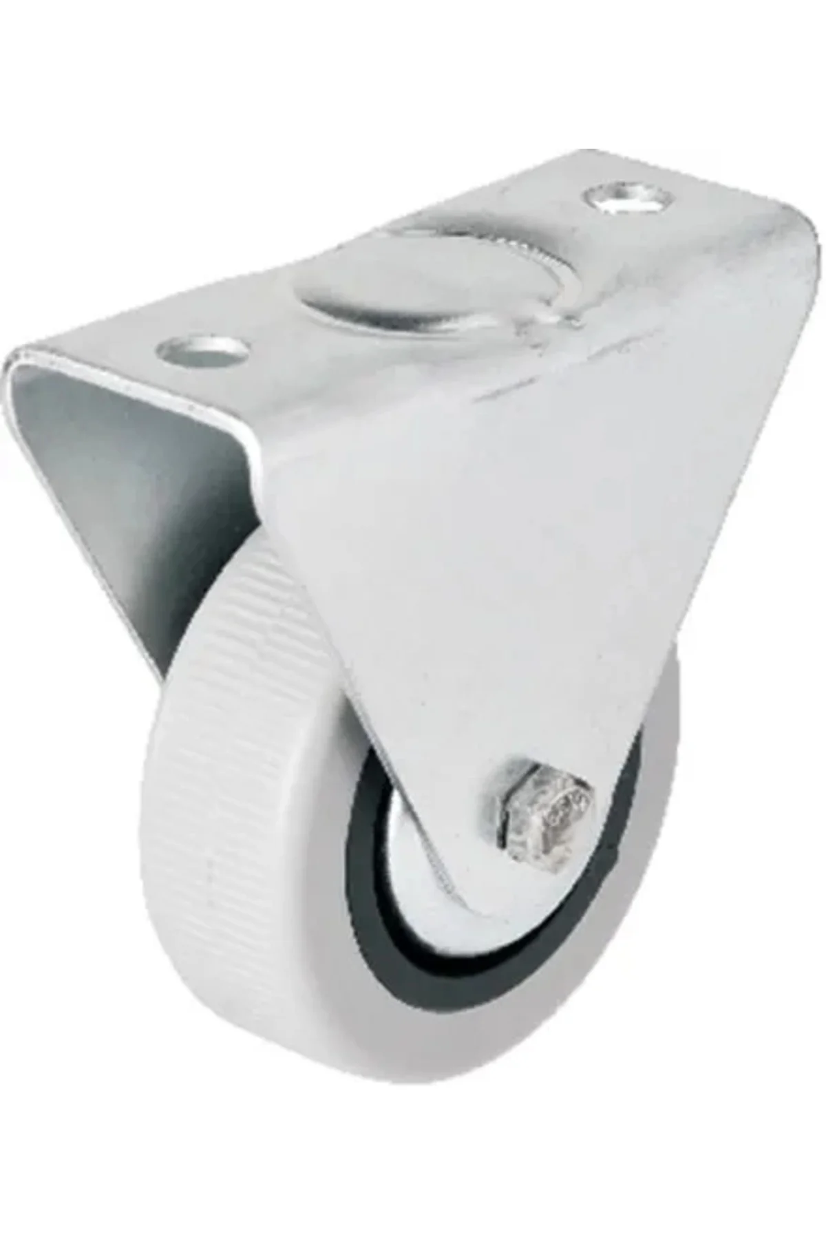 106 - 50 Mm Sabit Kapaklı Gri Pvc Teker