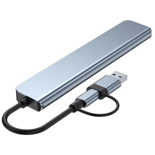 1060 8 in 2 USB-C & USB 3.0 Hub Çoklayıcı USB, Type-C, SD/TF ve Aux Çevirici x USB 3.0: 5Gbps ultra hızlı veri transferi. Klavye, mouse ve yazıcıl 1060 8 in 2 USB-C & USB 3.0 Hub Çoklayıcı USB, Type-C, SD/TF ve Aux Çevirici x USB 3.0: 5Gbps ultra hızlı veri transferi. Klavye, mouse ve yazıcıl