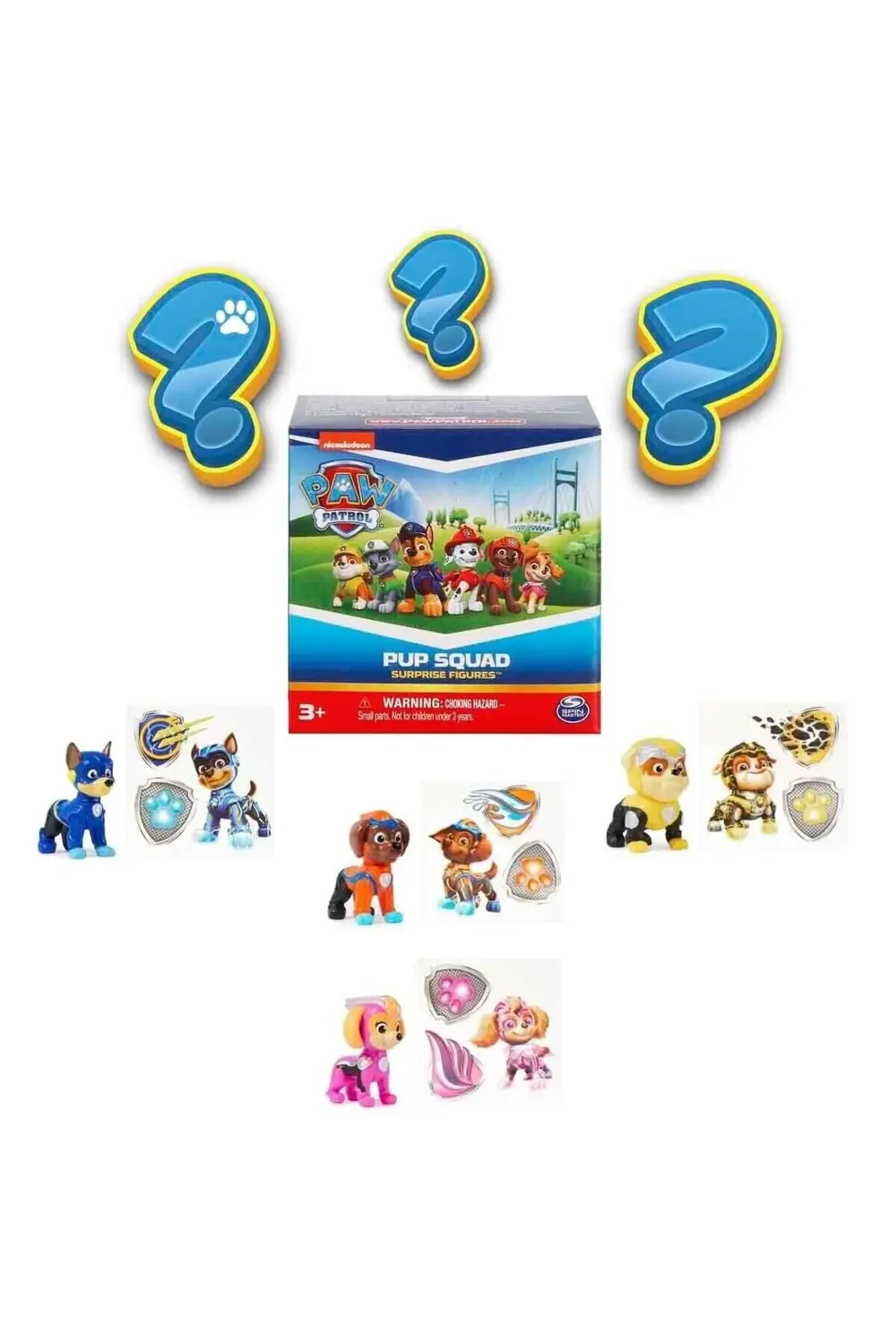 1060041 SUN-SPM-FİGÜR PAW PATROL SÜPER FİLM PUP SQUAD FİGÜRLERİ S