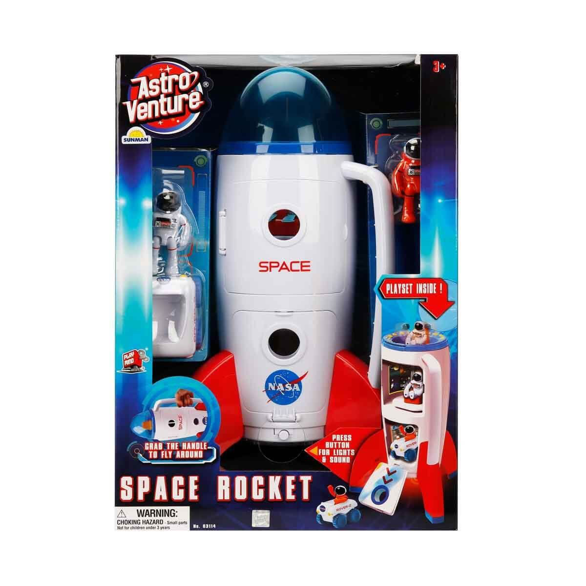 106114 Astro Venture Sesli Ve Işıklı Uzay Roketi -Sunman 106114 Astro Venture Sesli Ve Işıklı Uzay Roketi -Sunman