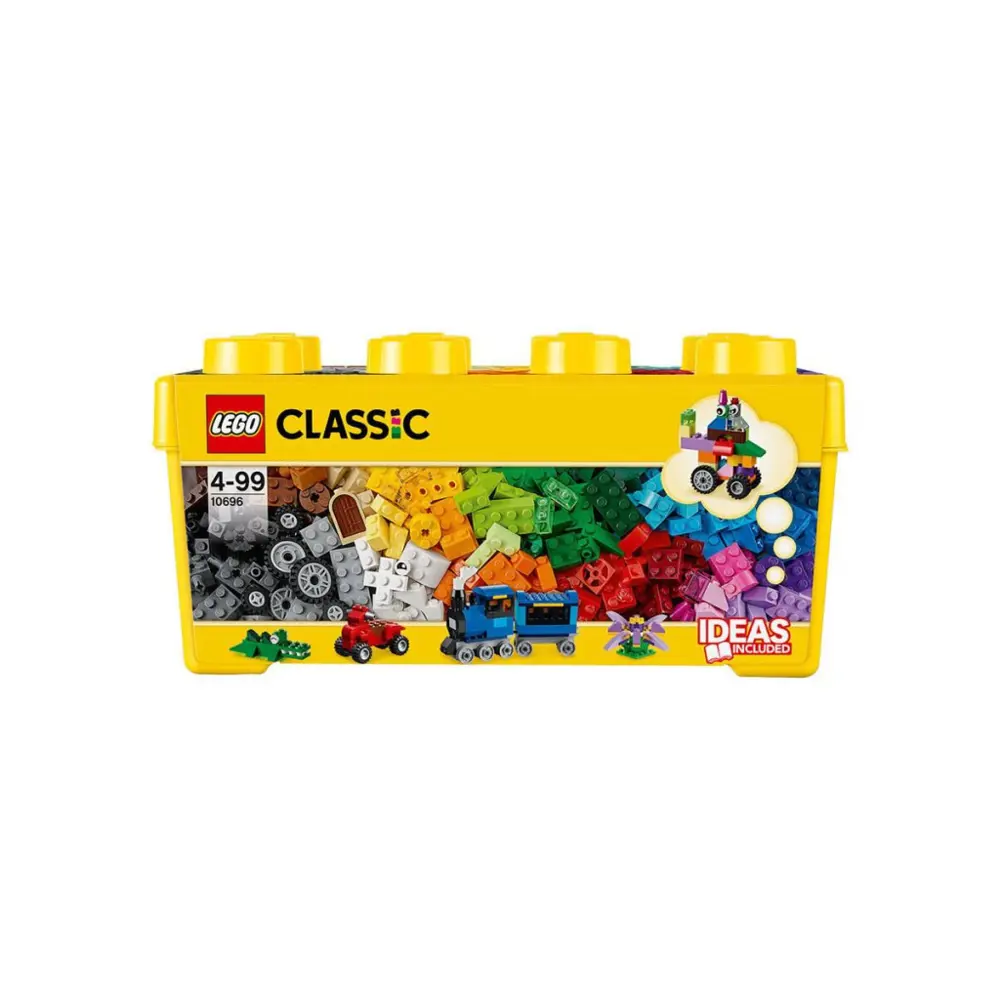 10696   Classic Orta Boy Yaratıcı Yapım Kutusu 484 parça 4-99 yaş